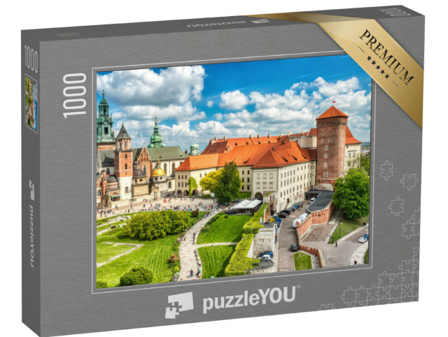 Puzzel 1000 stukjes „Kasteel Wawel overdag, Krakau, Polen“