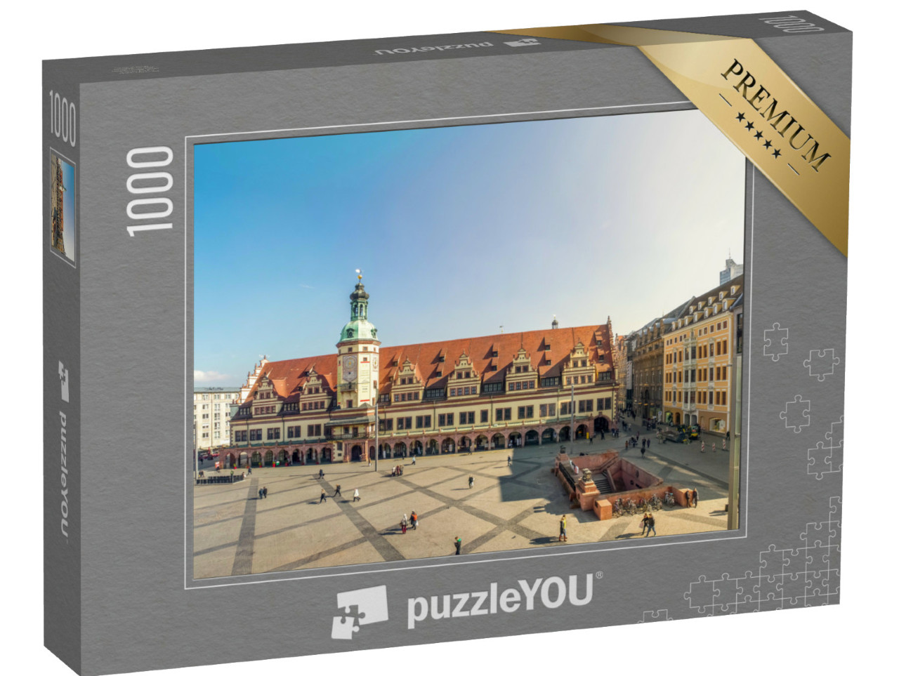 Puzzel 1000 stukjes „Leipzig“