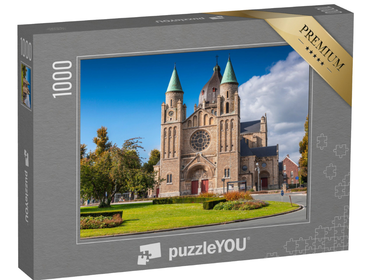 Puzzel 1000 stukjes „Sint-Lambertuskerk in Maastricht, Nederland“