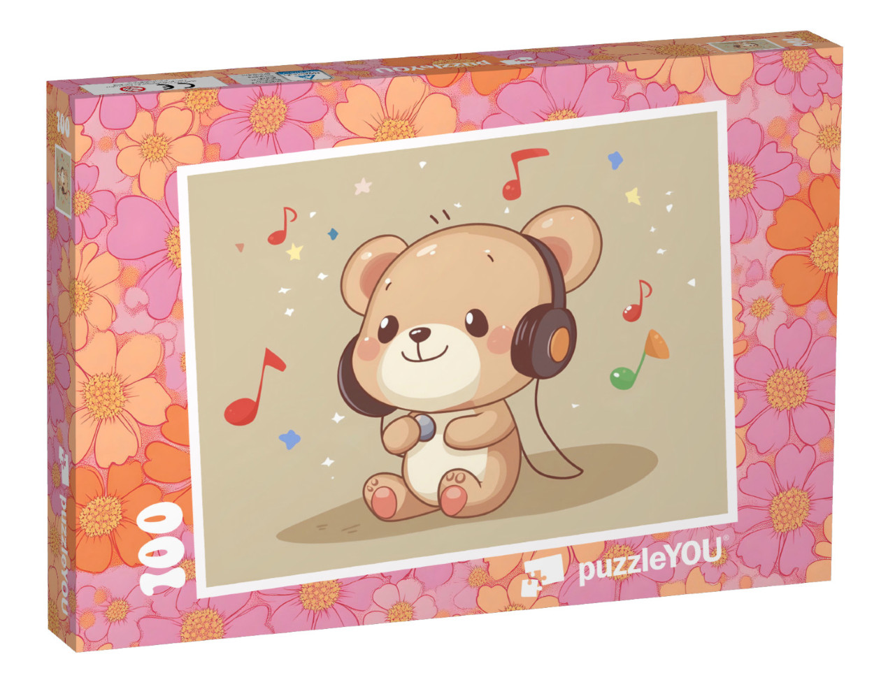 Puzzel 100 stukjes „Muziek is leuk“