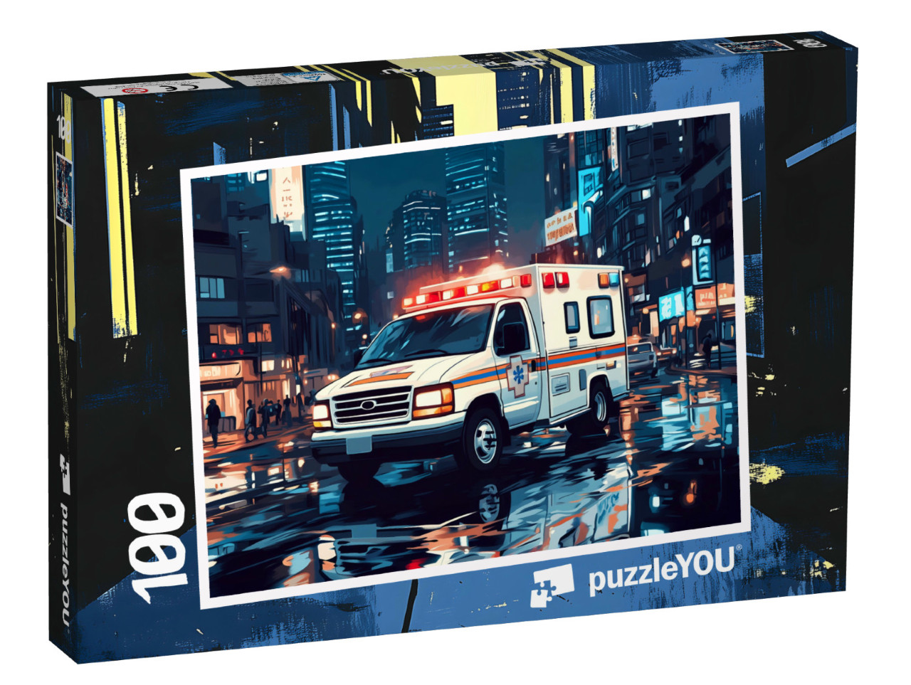 Puzzel 100 stukjes „Snel te hulp“