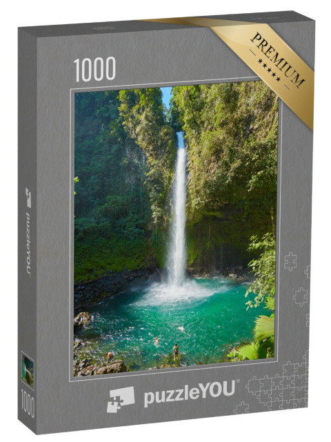 Puzzel 1000 stukjes „La Fortuna waterval, Costa Rica, Centraal-Amerika“