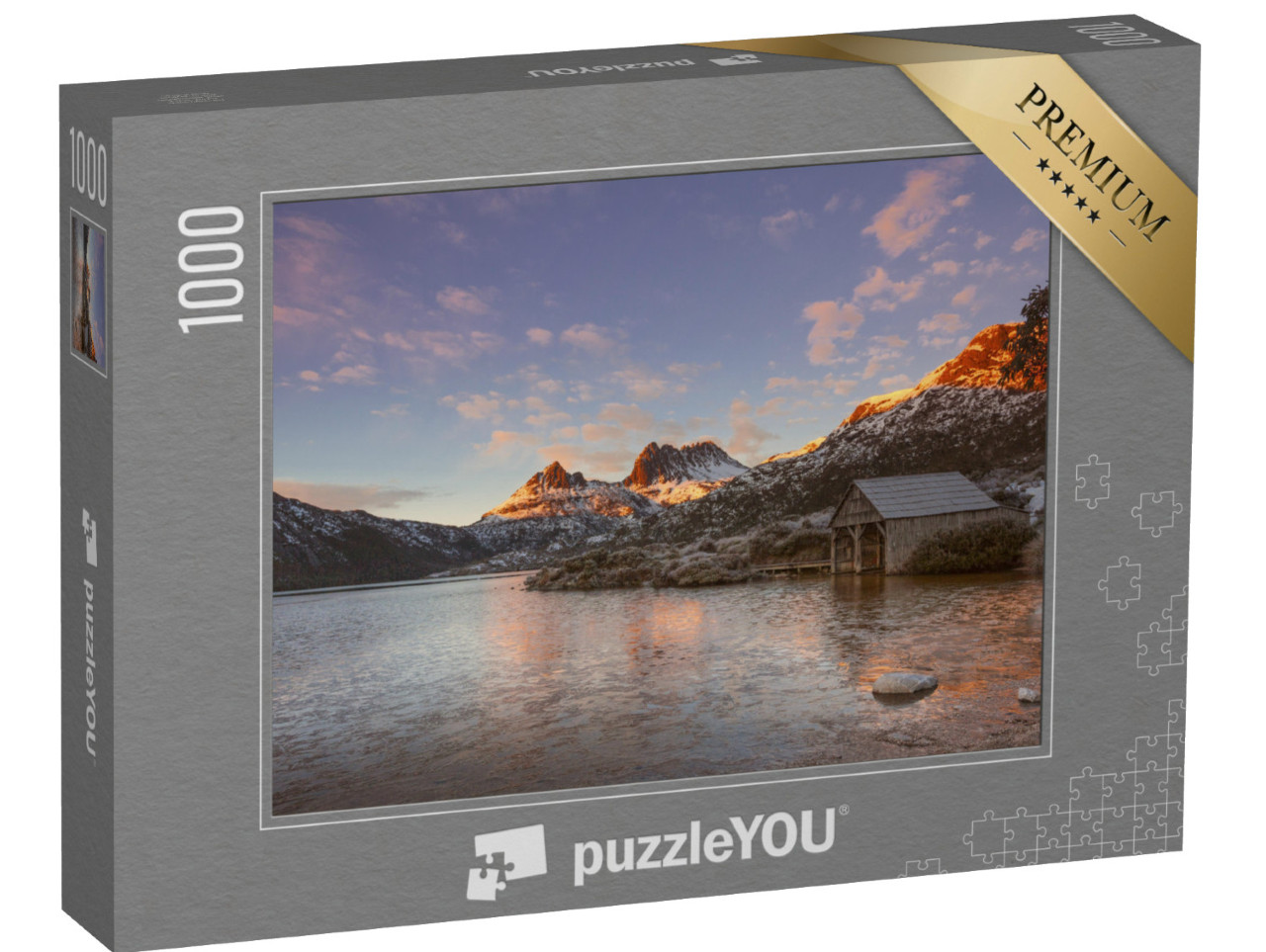 Puzzel 1000 stukjes „Cradle Mountain, centrale hooglanden in Tasmanië, Australië“