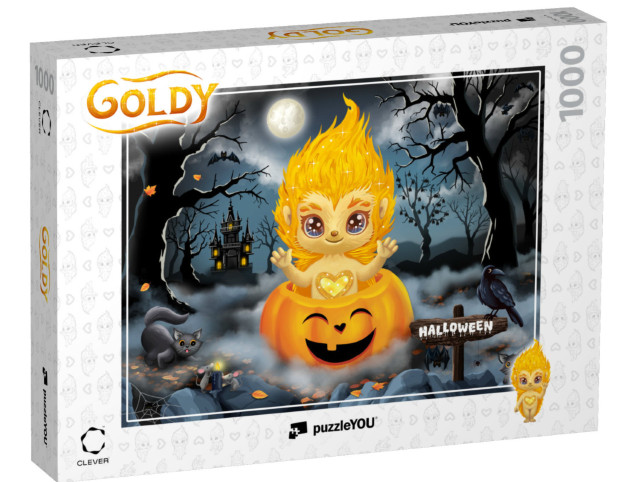 Puzzel 1000 stukjes „GOLDY: Halloween“