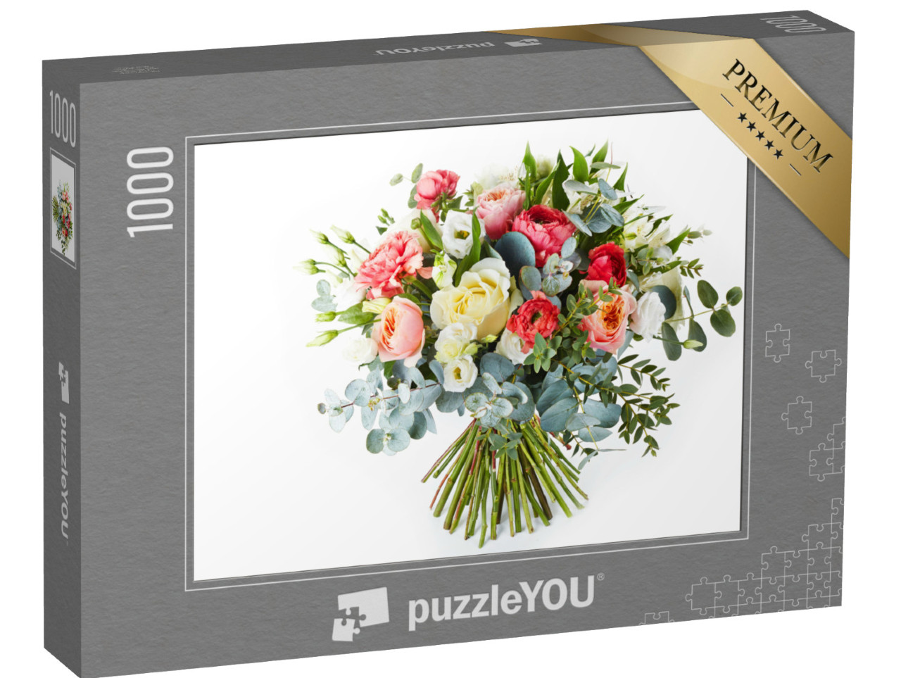 Puzzel 1000 stukjes „Fris bruidsboeket“