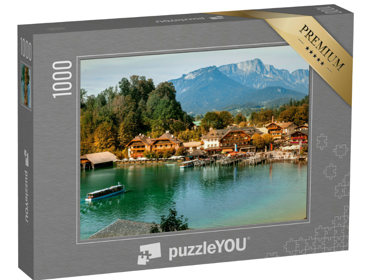 Puzzel 1000 stukjes „Schönau am Königssee, Duitsland“