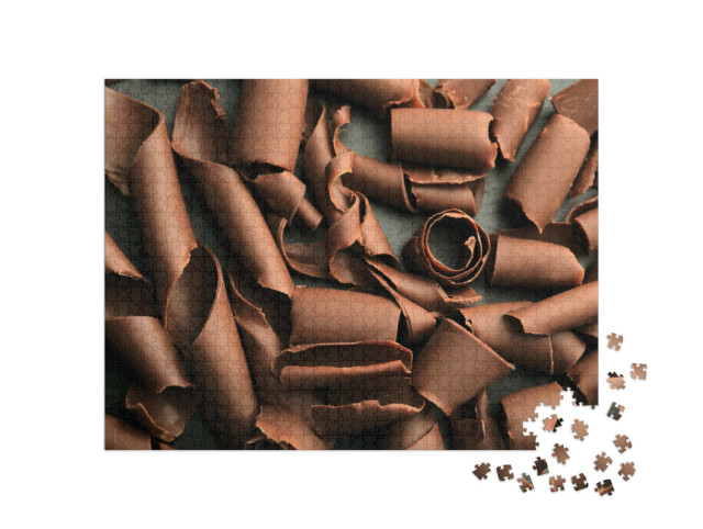 Puzzel 1000 stukjes „Fijne chocoladekrullen“