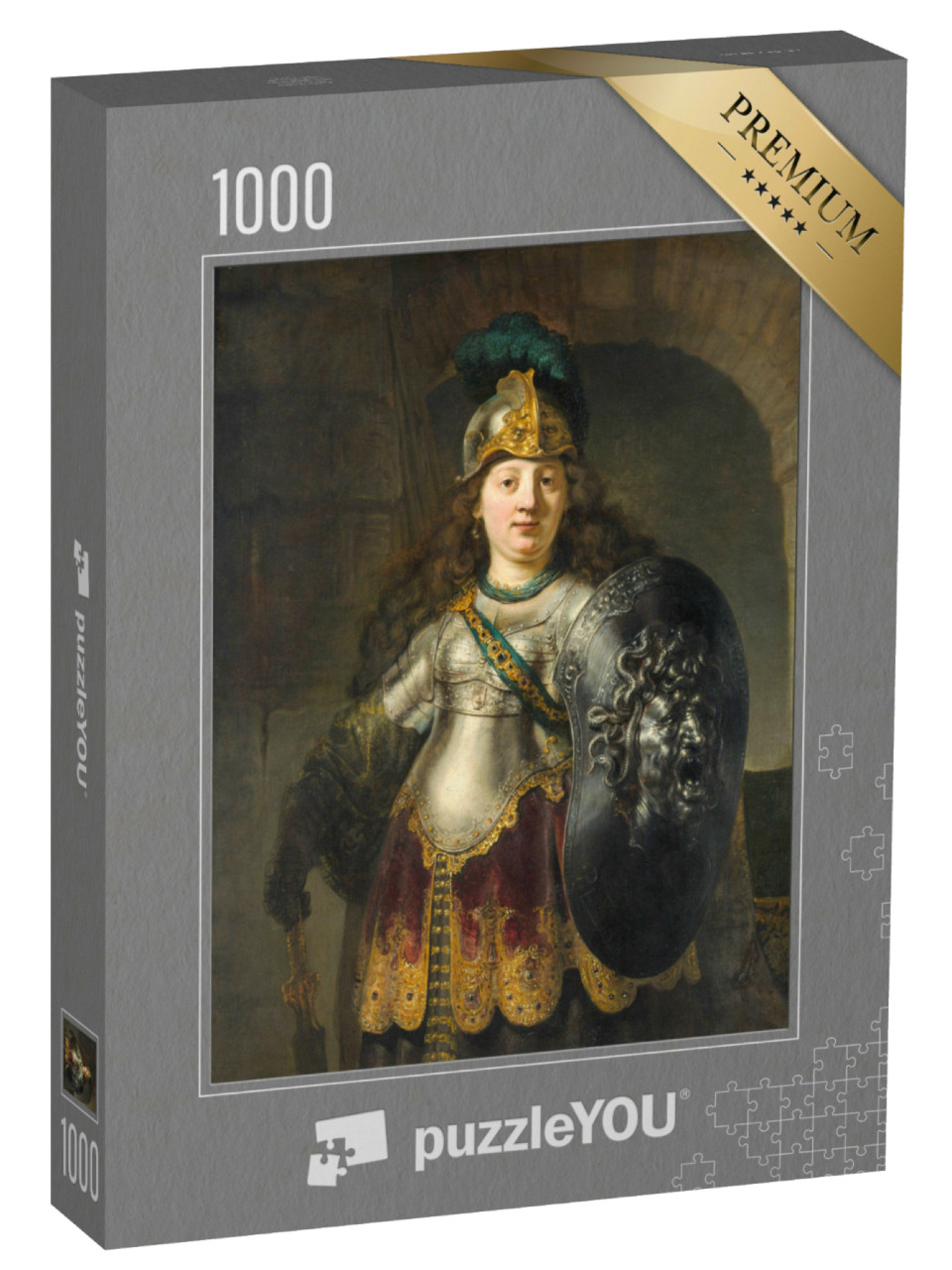 Puzzel 1000 stukjes „Rembrandt - Bellona“