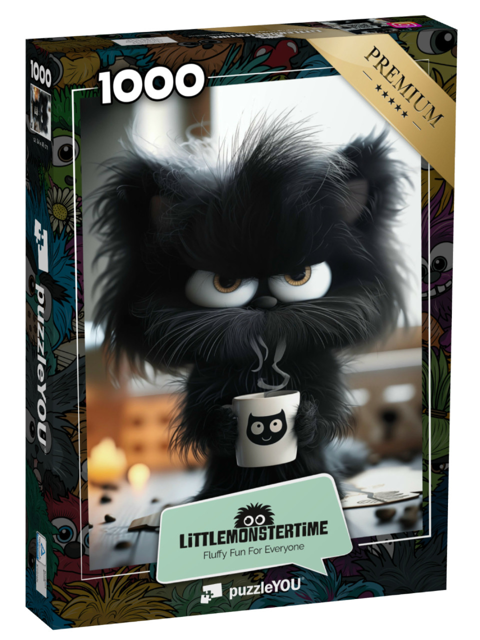 Puzzel 1000 stukjes „LITTLEMONSTERTIME: Joe“