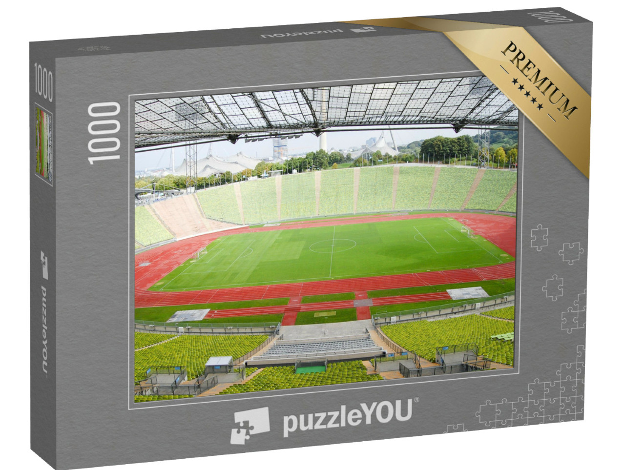 Puzzel 1000 stukjes „Olympisch Stadion, München“