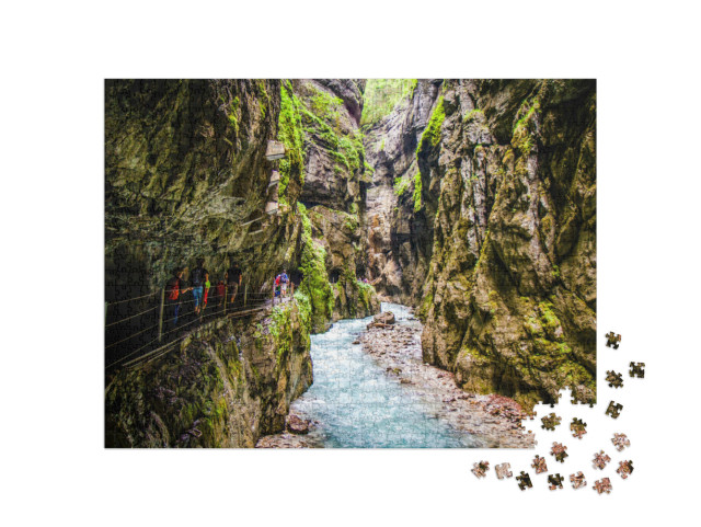 Puzzel 1000 stukjes „Beroemde kloof“