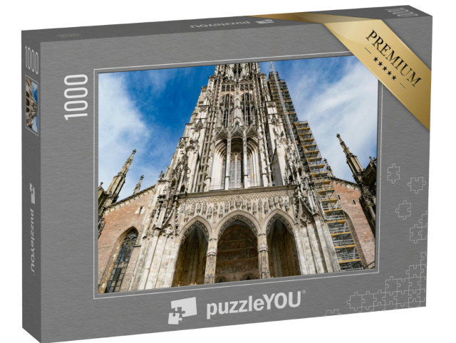 Puzzel 1000 stukjes „Indrukwekkende Minster van Ulm, Duitsland“