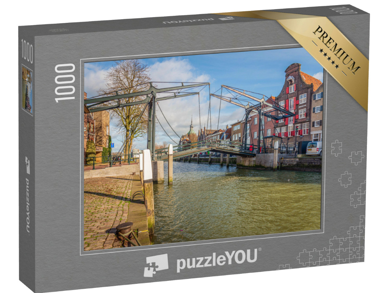 Puzzel 1000 stukjes „De Damiatebrug in Dordrecht“
