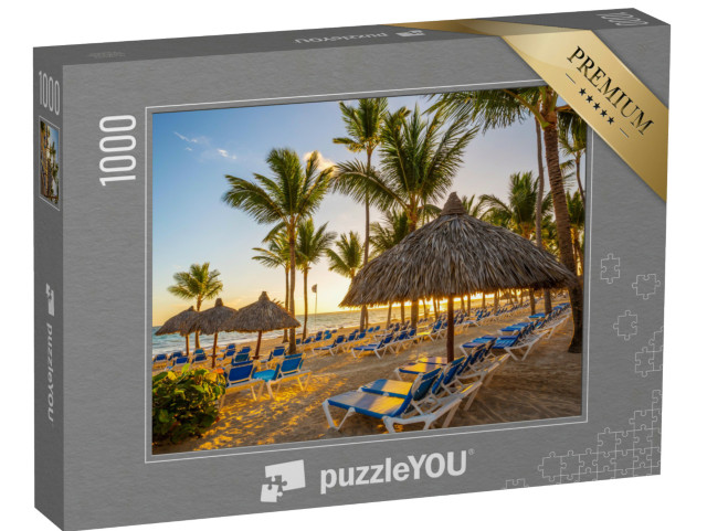Puzzel 1000 stukjes „Zonsopgang boven Punta Cana, Dominicaanse Republiek“