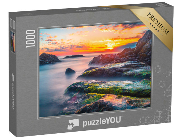 Puzzel 1000 stukjes „Prachtig zeegezicht“