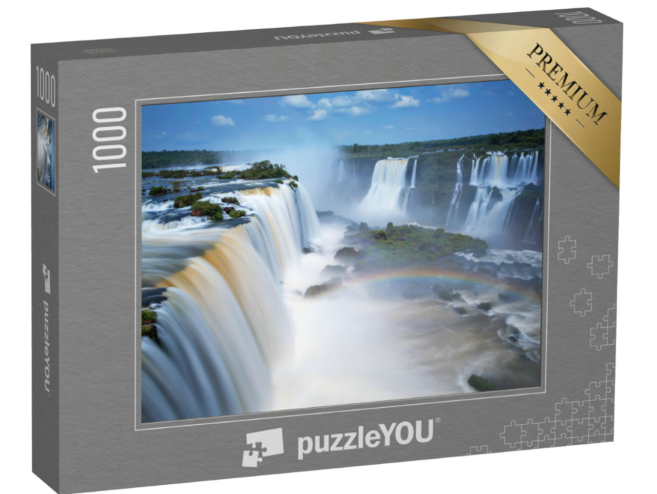 Puzzel 1000 stukjes „Iguazu watervallen in Brazilië en Argentinië“
