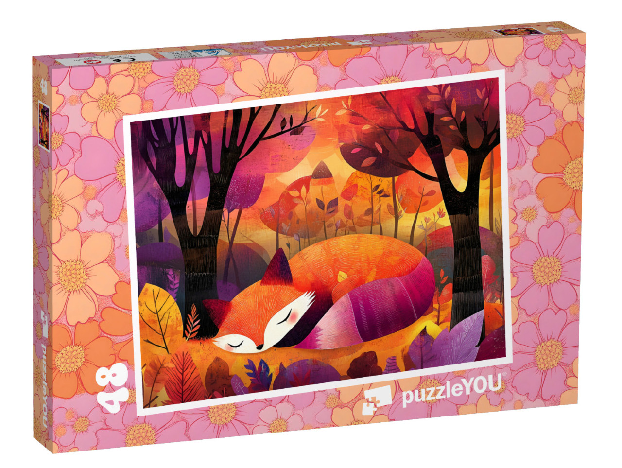 Puzzel 48 stukjes „Vos Ferdinand in dromenland“