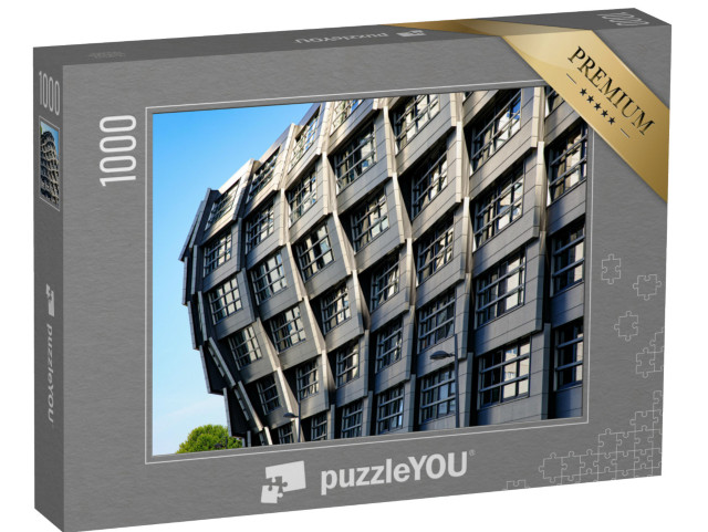 Puzzel 1000 stukjes „Flatwoning The Wave in Almere, Flevoland“