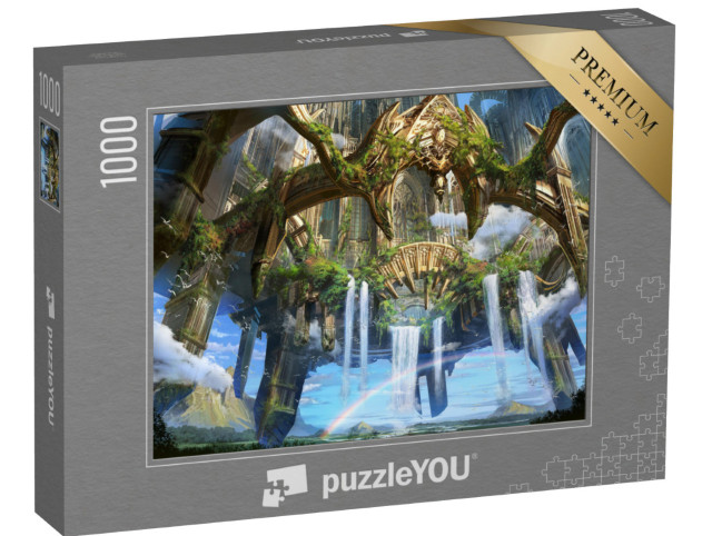 Puzzel 1000 stukjes „Middeleeuwen: Fantasie“