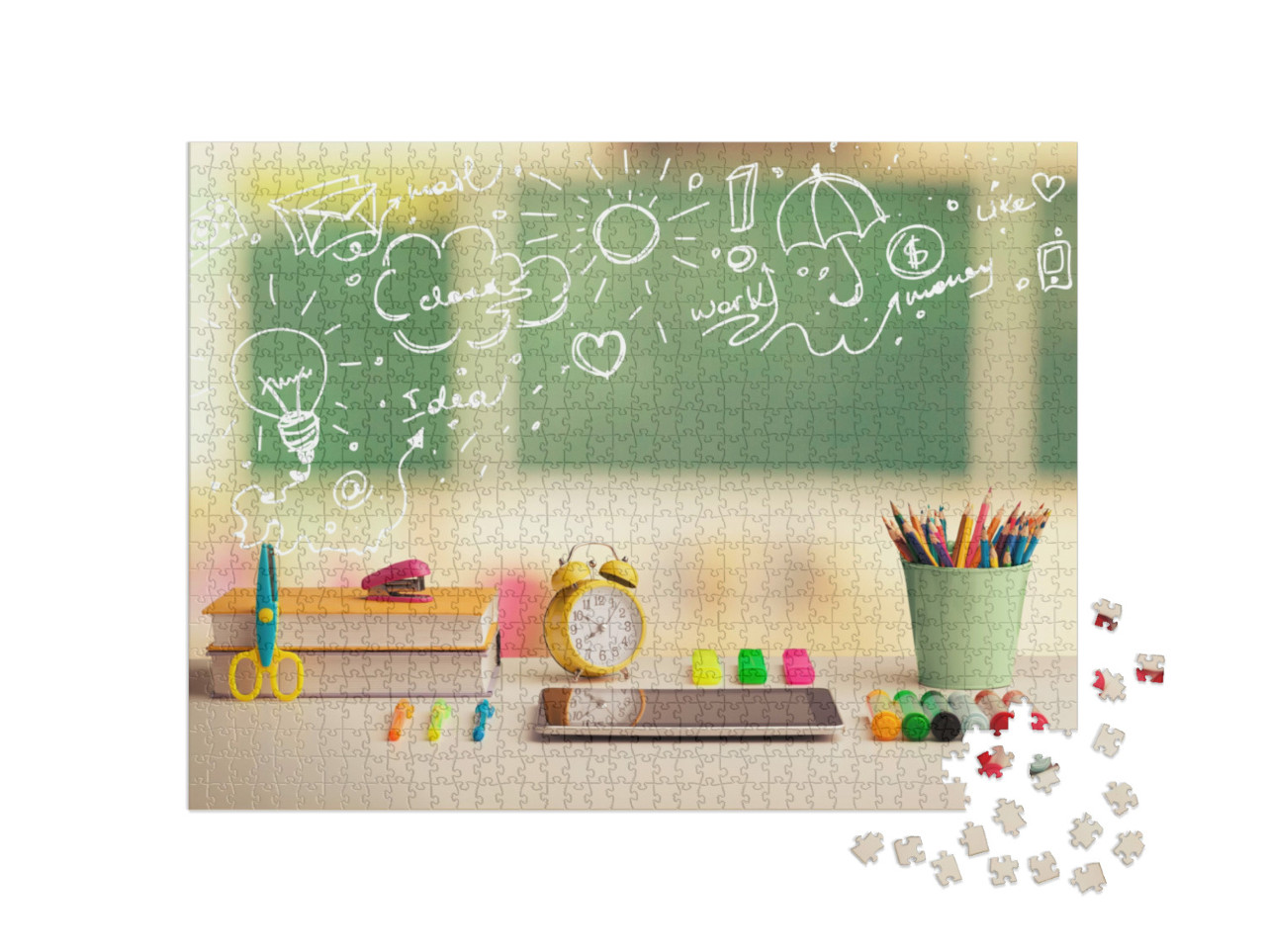 Puzzel 1000 stukjes „Basisschool“