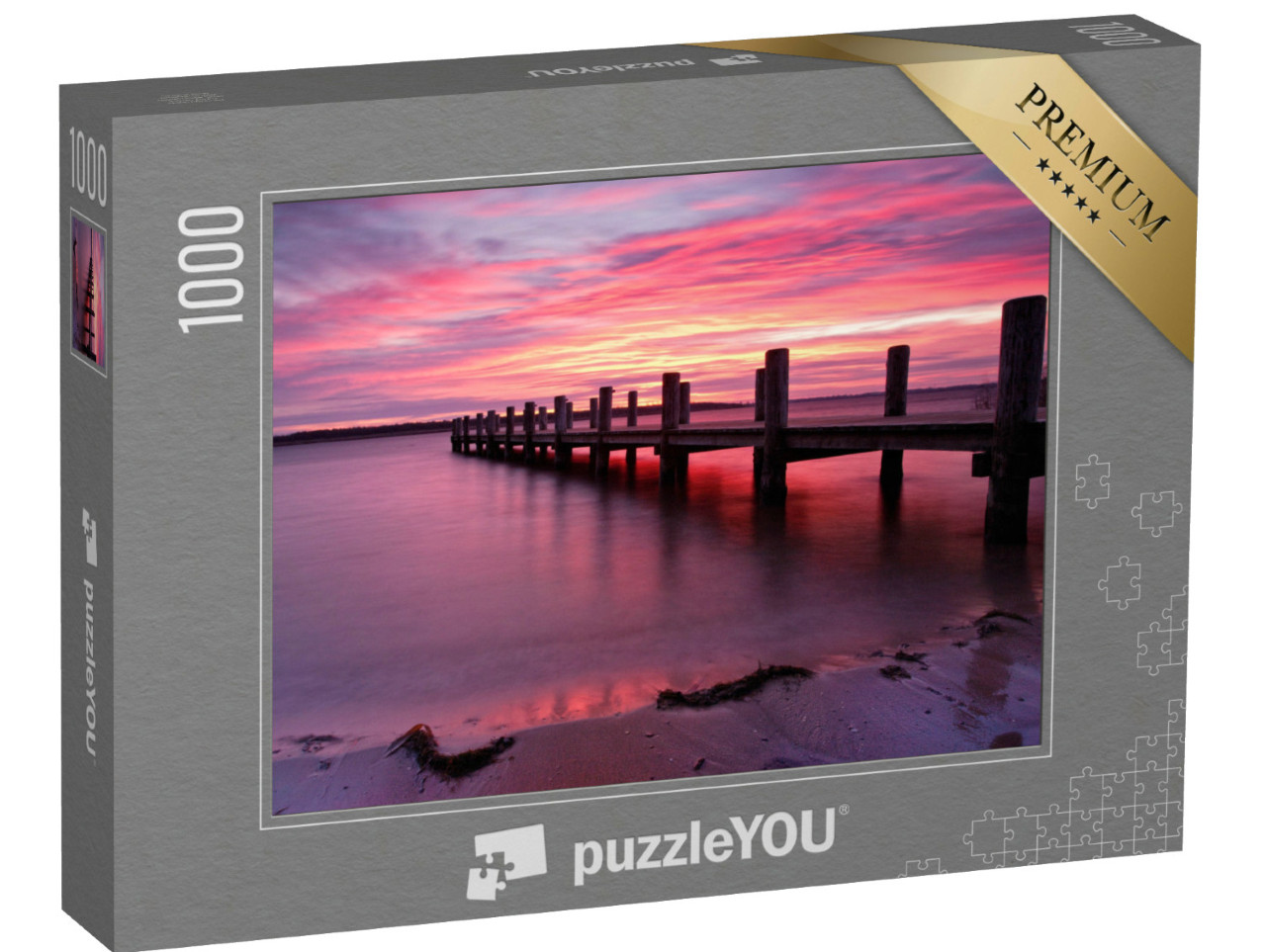 Puzzel 1000 stukjes „Aanleggen in het ochtendlicht“