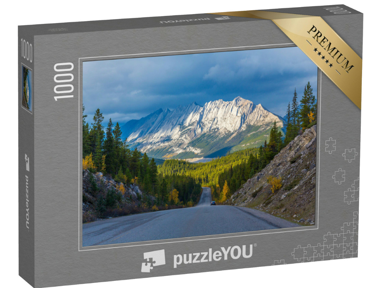 Puzzel 1000 stukjes „Jasper Nationaal Park, Alberta Canada“