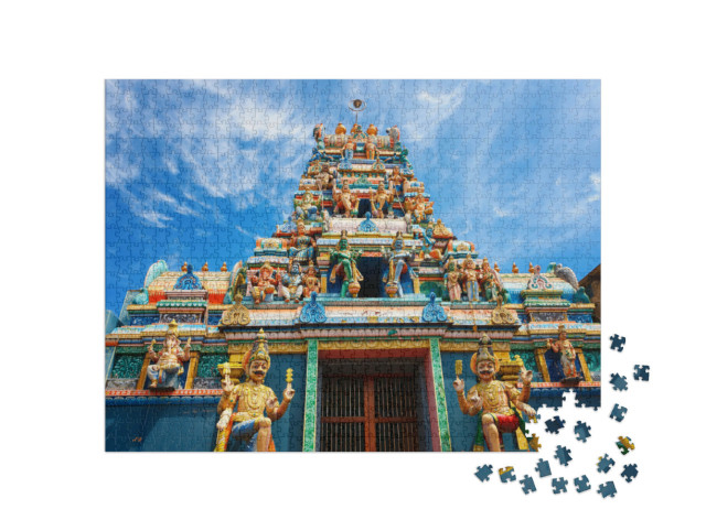 Puzzel 1000 stukjes „Traditionele hindoetempel, Colombo, Sri Lanka“