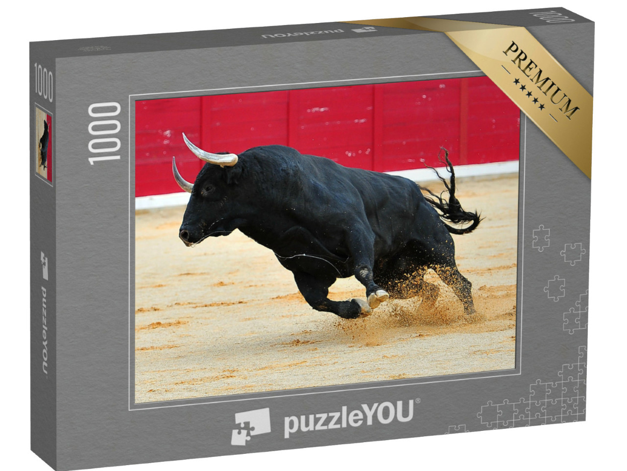 Puzzel 1000 stukjes „Een stier“