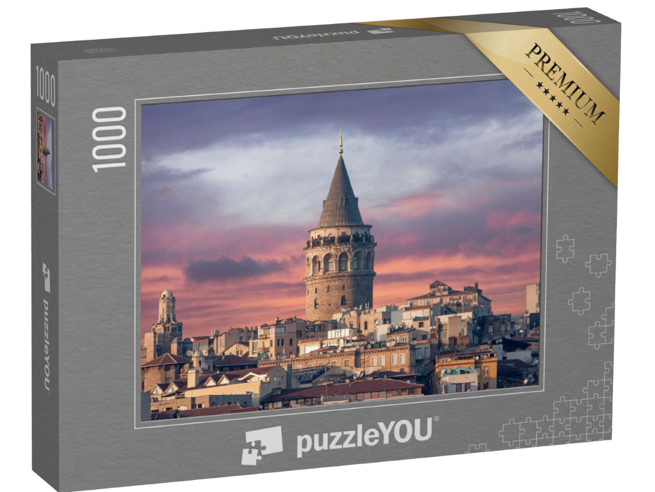 Puzzel 1000 stukjes „Galatatoren in Istanbul“