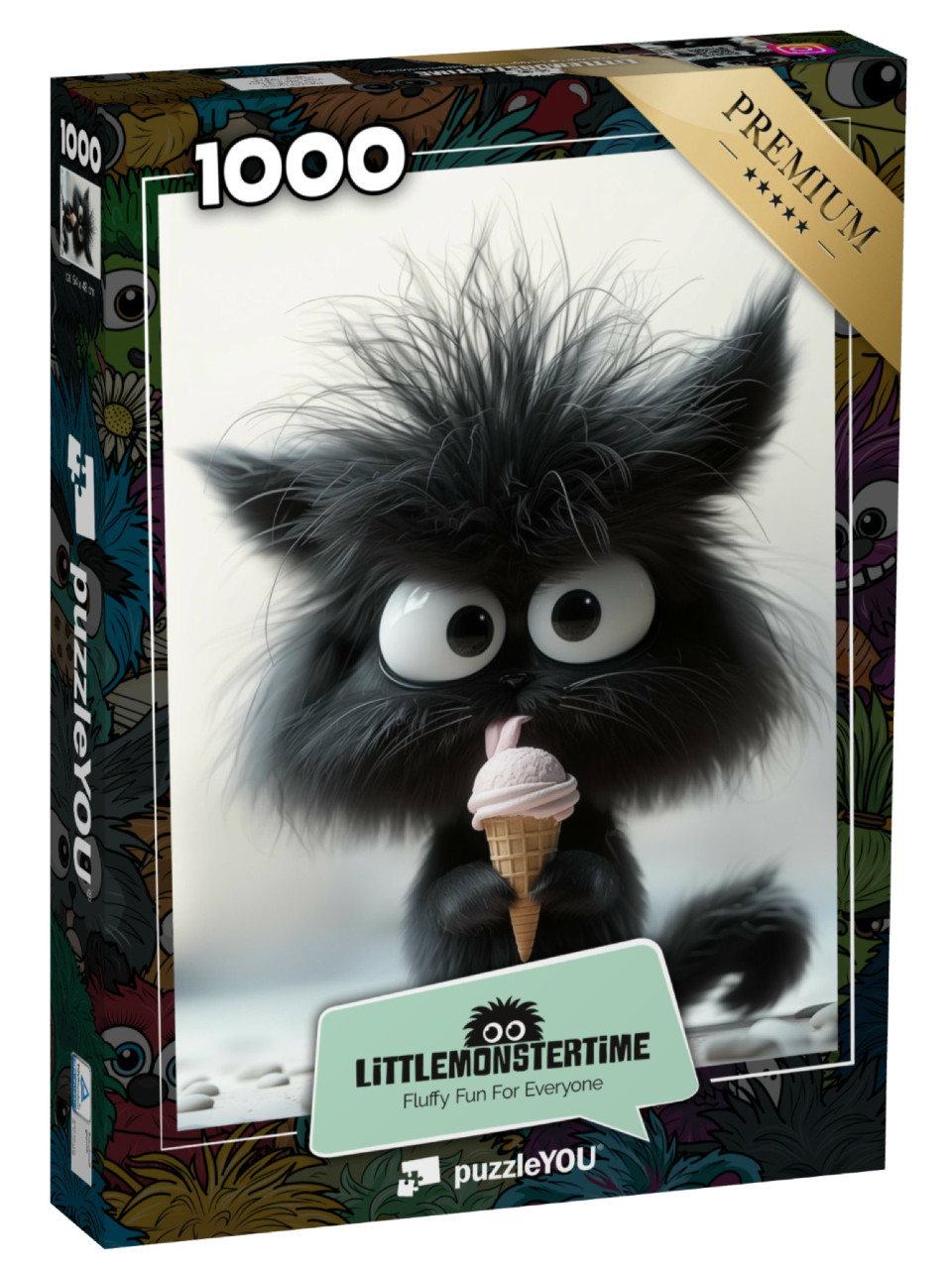 Puzzel 1000 stukjes „LITTLEMONSTERTIME: Sprinkle“