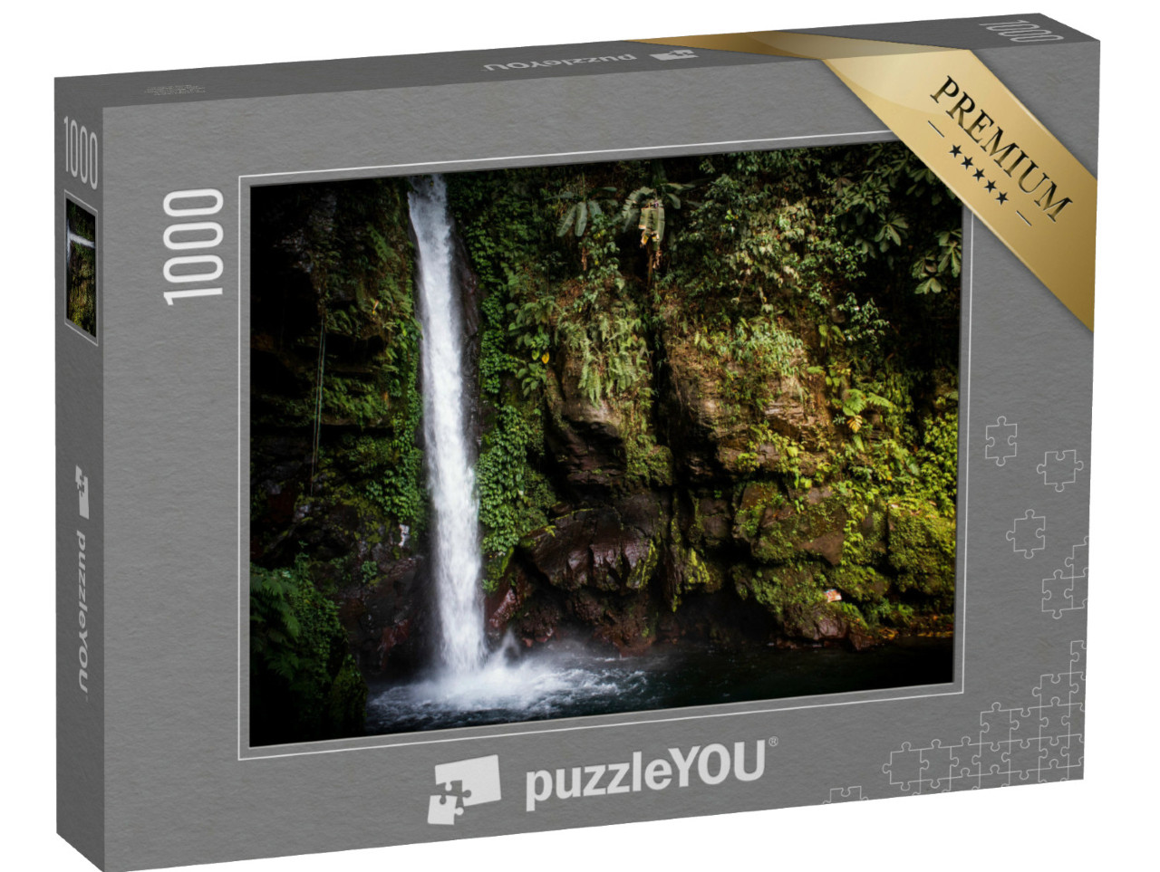 Puzzel 1000 stukjes „De prachtige Tuasan waterval, Camiguin, Filippijnen.“