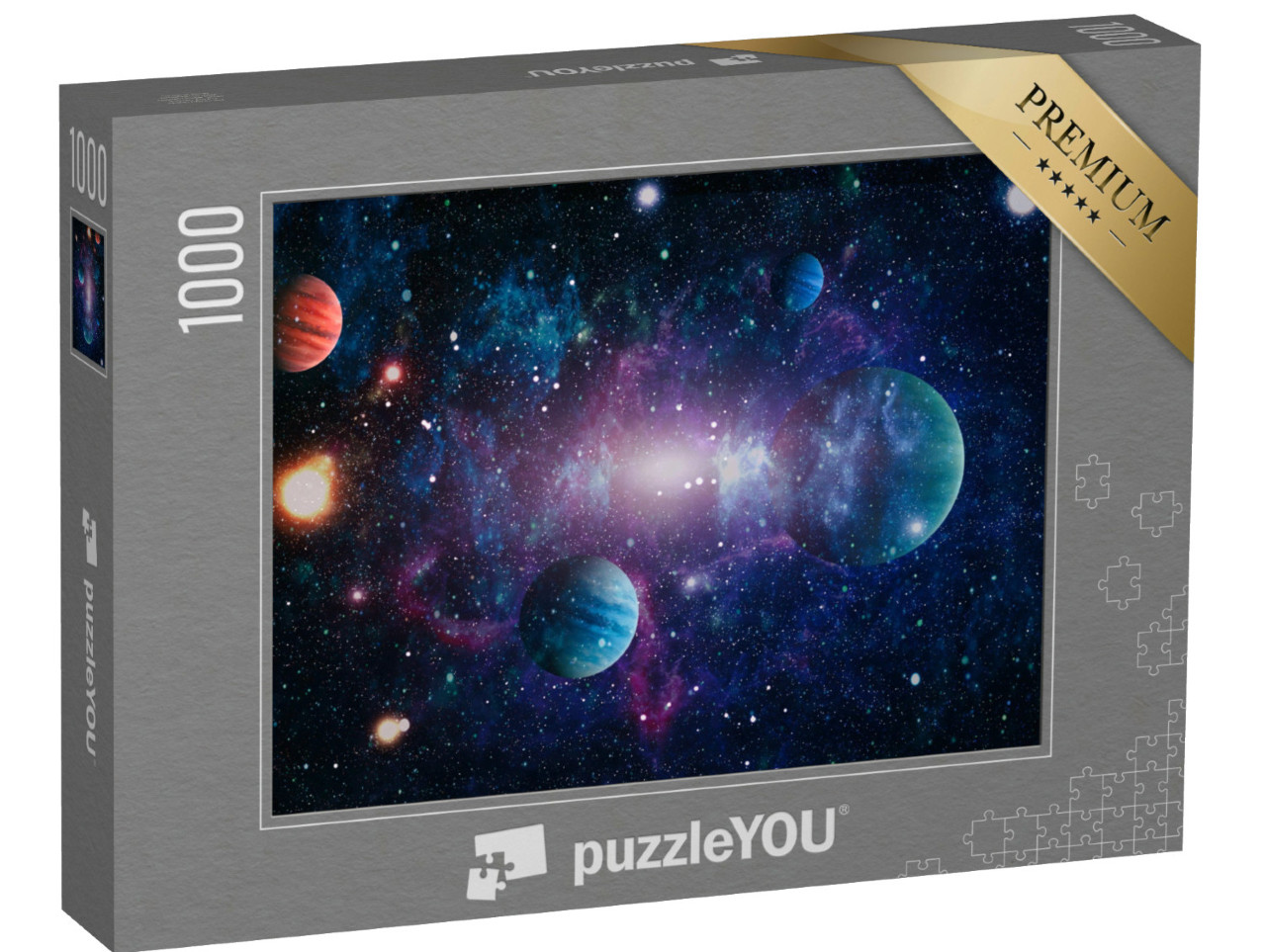 Puzzel 1000 stukjes „Een klein deel van het heelal, NASA-beelden“