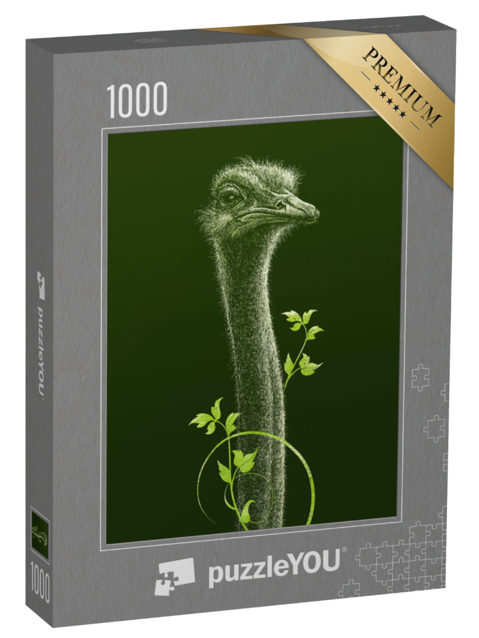 Puzzel 1000 stukjes „Strauss“