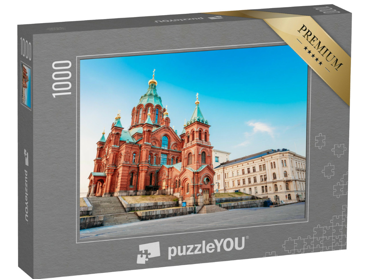 Puzzel 1000 stukjes „Prachtige Uspenski-kathedraal, Helsinki“