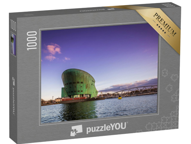 Puzzel 1000 stukjes „NEMO wetenschapscentrum in Amsterdam“