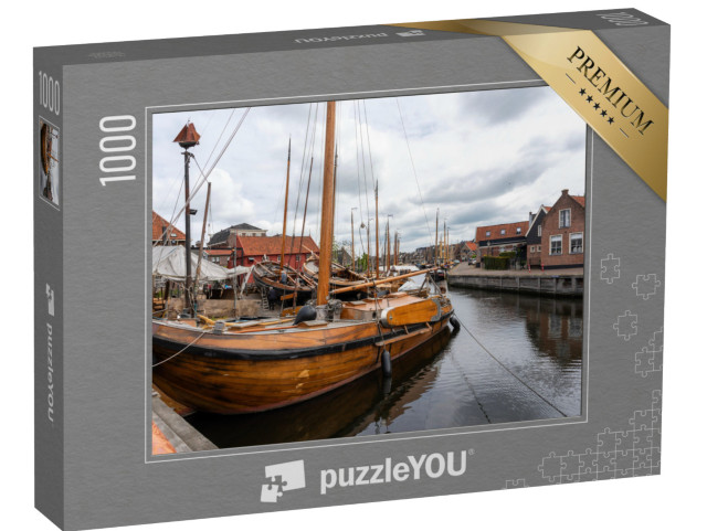 Puzzel 1000 stukjes „Het historische vissersdorp en de oude haven van Spakenburg“