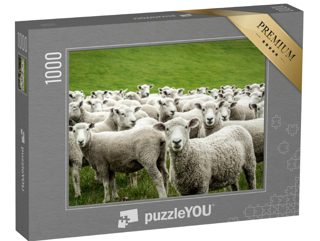 Puzzel 1000 stukjes „Kudde schapen“