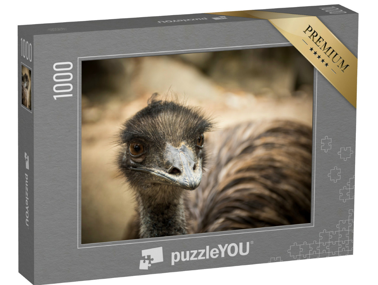 Puzzel 1000 stukjes „Emoe“