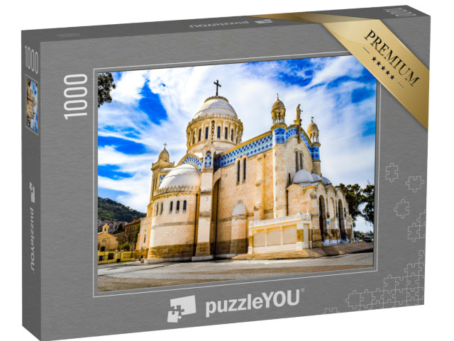 Puzzel 1000 stukjes „Kathedraal Notre Dame d'Afrique in Algiers, Algerije“