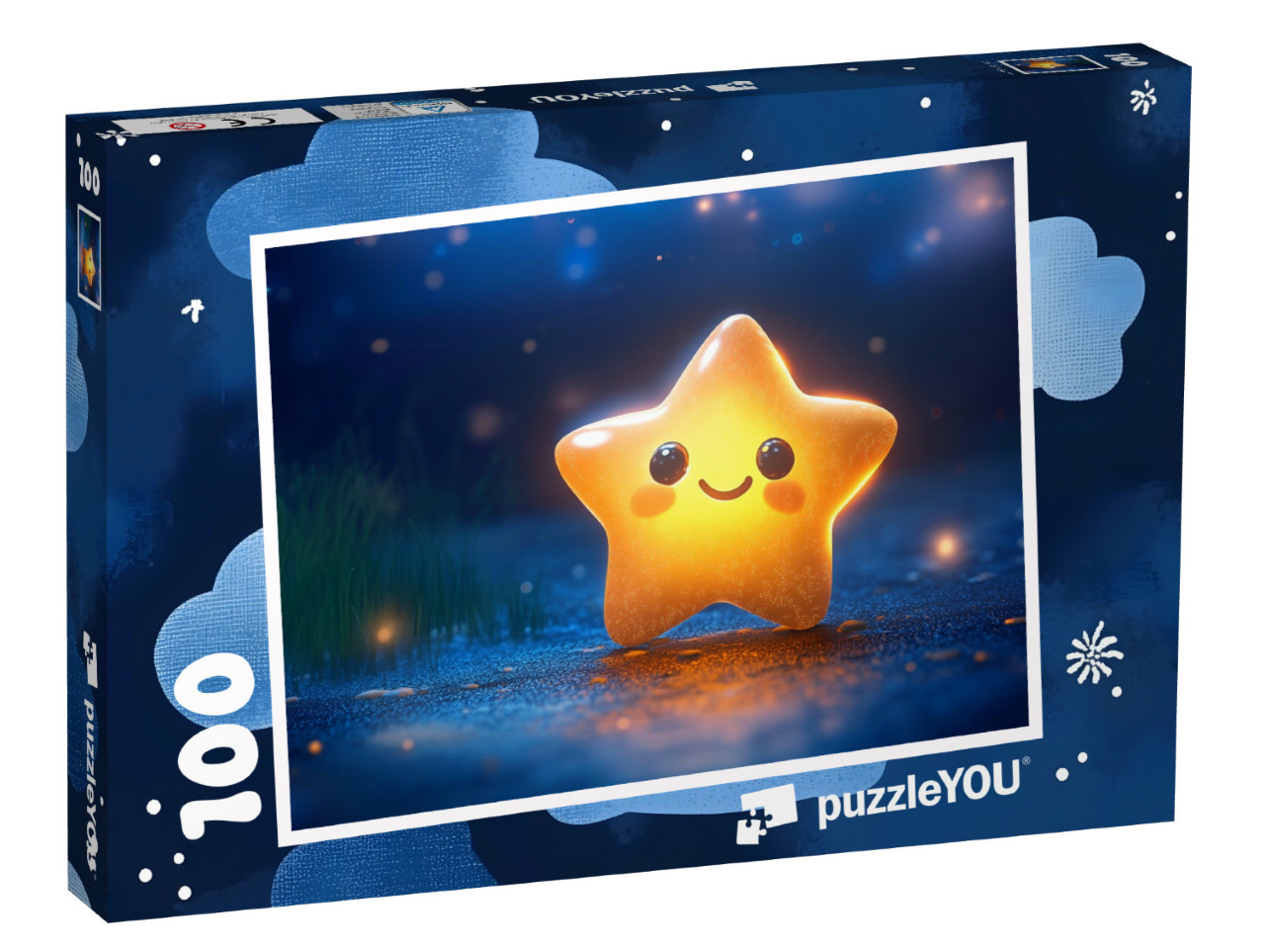 Puzzel 100 stukjes „Luna de stralende ster“