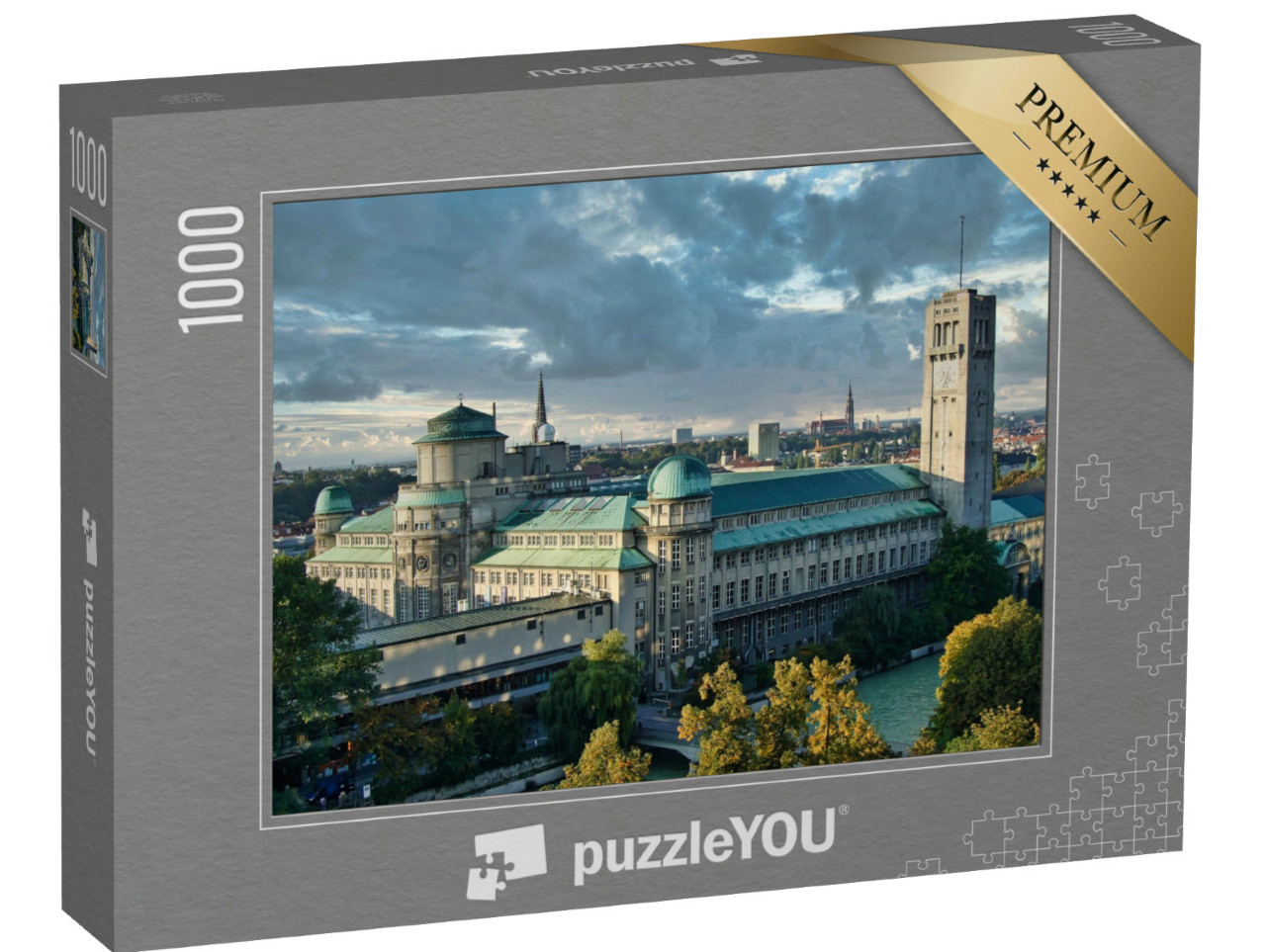 Puzzel 1000 stukjes „Deutsches Museum: Wetenschap en Technologie, München, Duitsland“