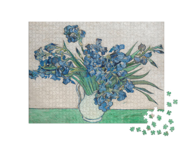 Puzzel 1000 stukjes „Vincent van Gogh - Irissen“