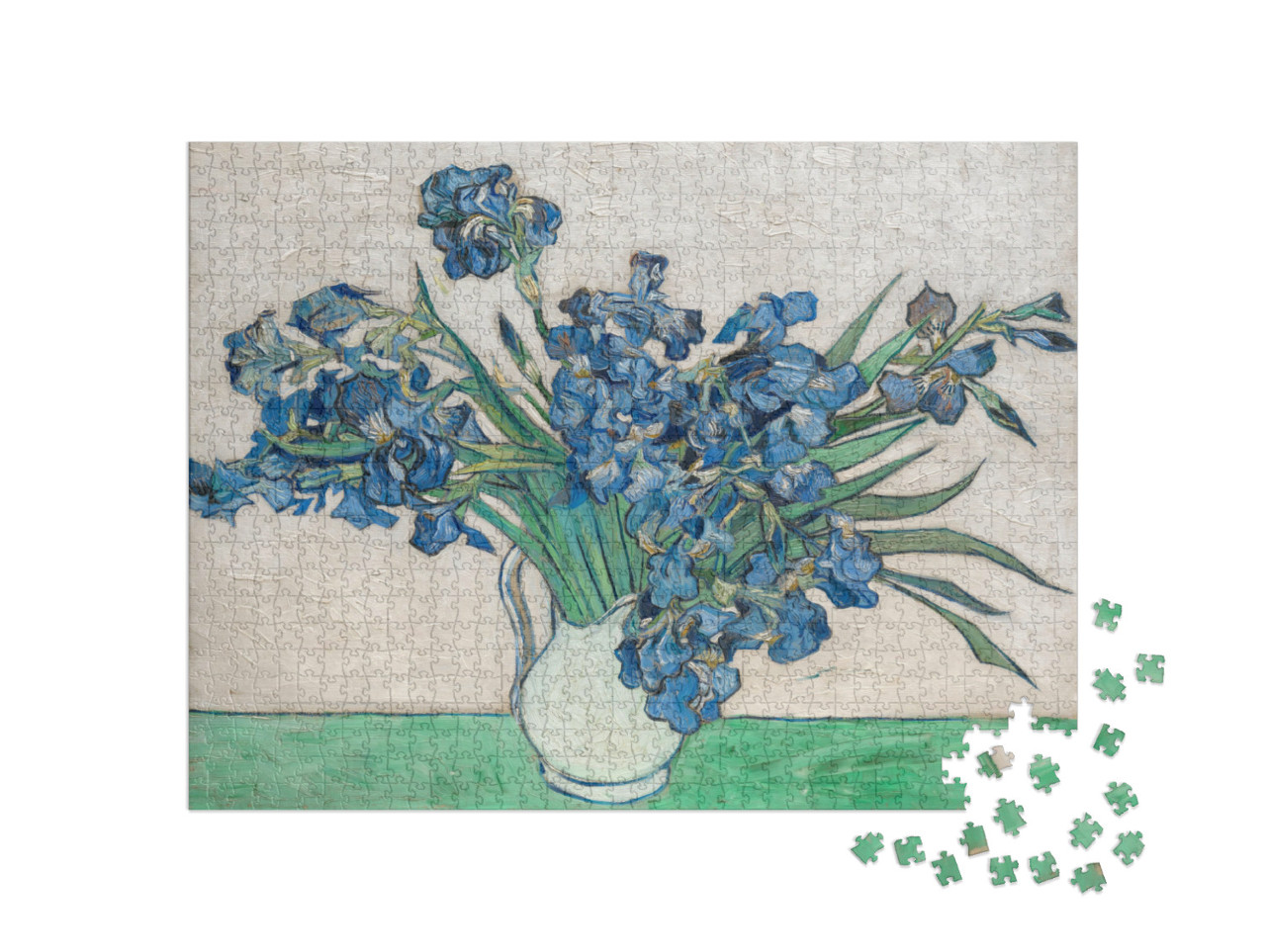 Puzzel 1000 stukjes „Vincent van Gogh - Irissen“