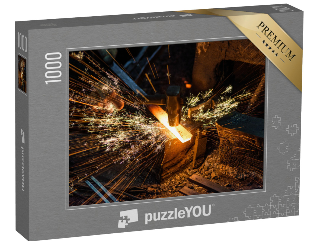 Puzzel 1000 stukjes „Smeden“