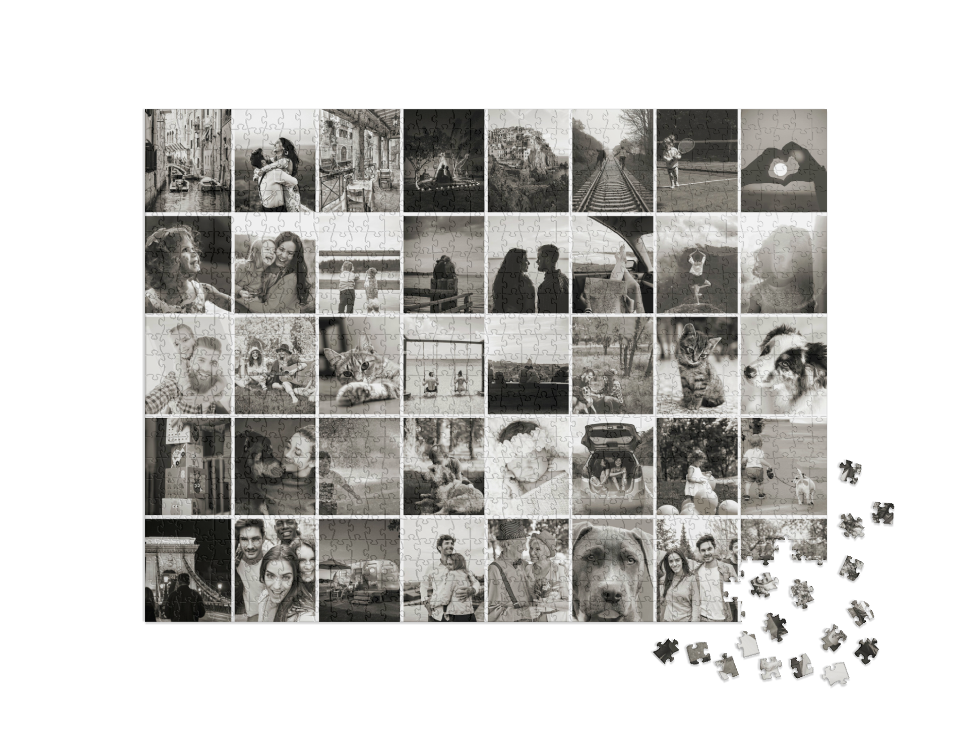 Puzzelcollage