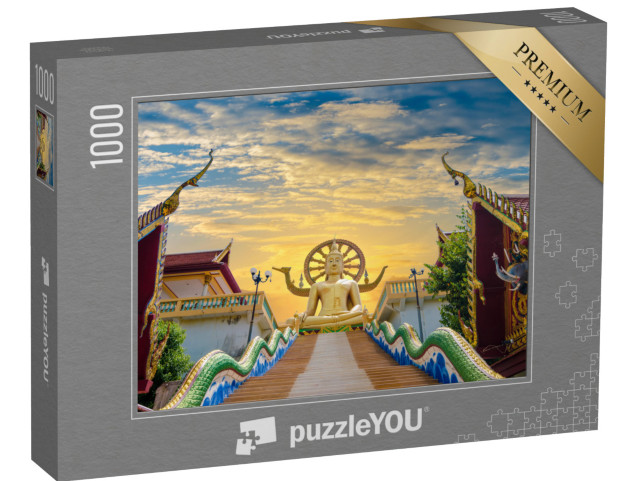 Puzzel 1000 stukjes „Wat Phra Yai Koh Samui Surat Thani Thailand“