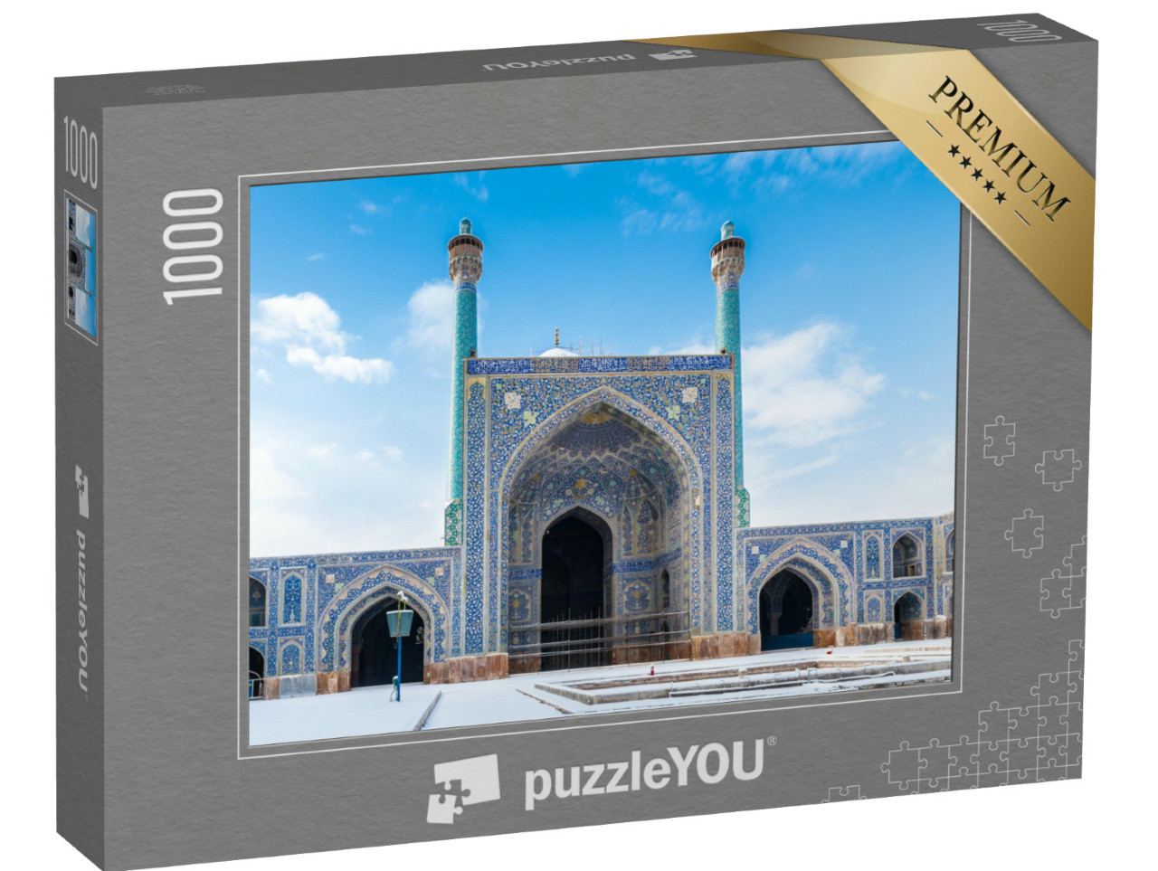 Puzzel 1000 stukjes „Binnenplaats van de Shah Moskee in Isfahan, Iran“