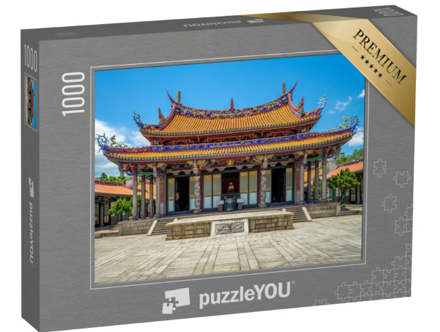 Puzzel 1000 stukjes „Taipei Confucius Tempel in Dalongdong, Taipei, Taiwan“
