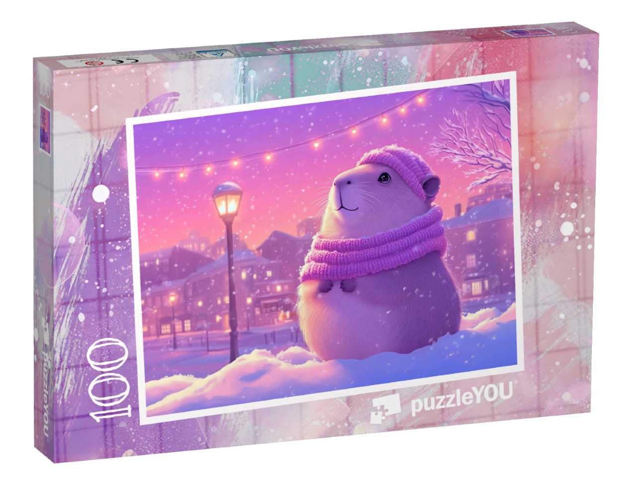 Puzzel 100 stukjes „Wonderlijke wintersfeer“