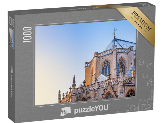 Puzzel 1000 stukjes „Grote Kerk in Breda, Nederland“